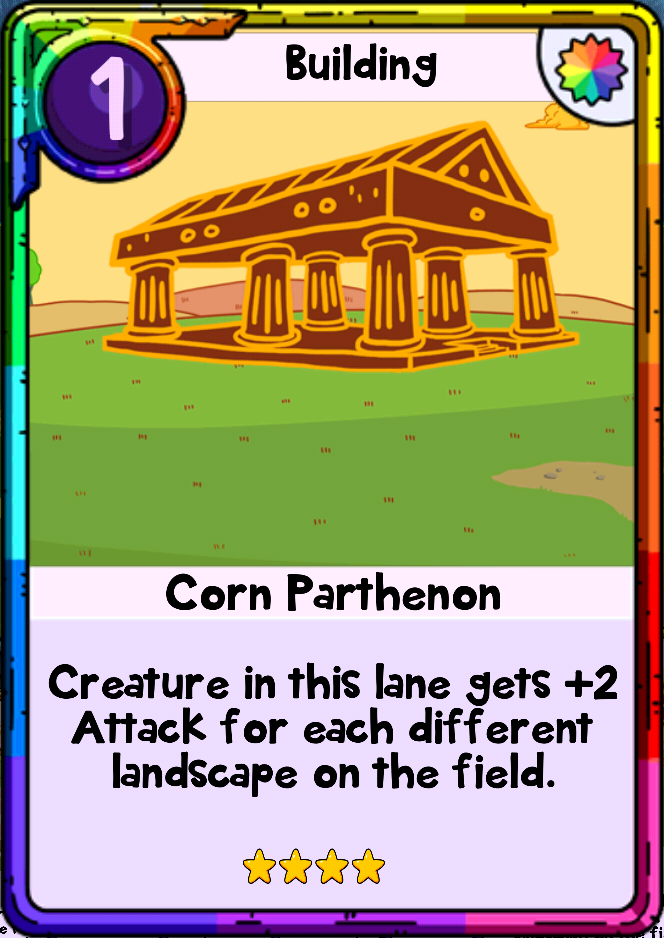 Corn Parthenon  Card Wars Wiki  FANDOM powered by Wikia