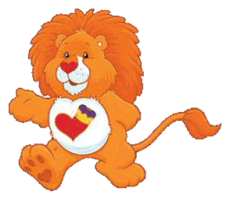 care bear cousins braveheart lion