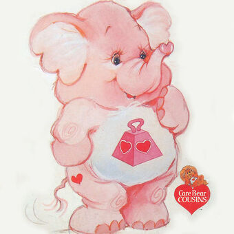 pink elephant care bear