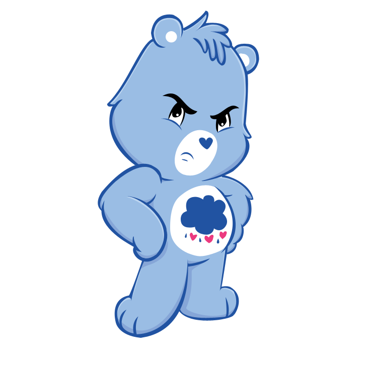 grumpy bear care bear