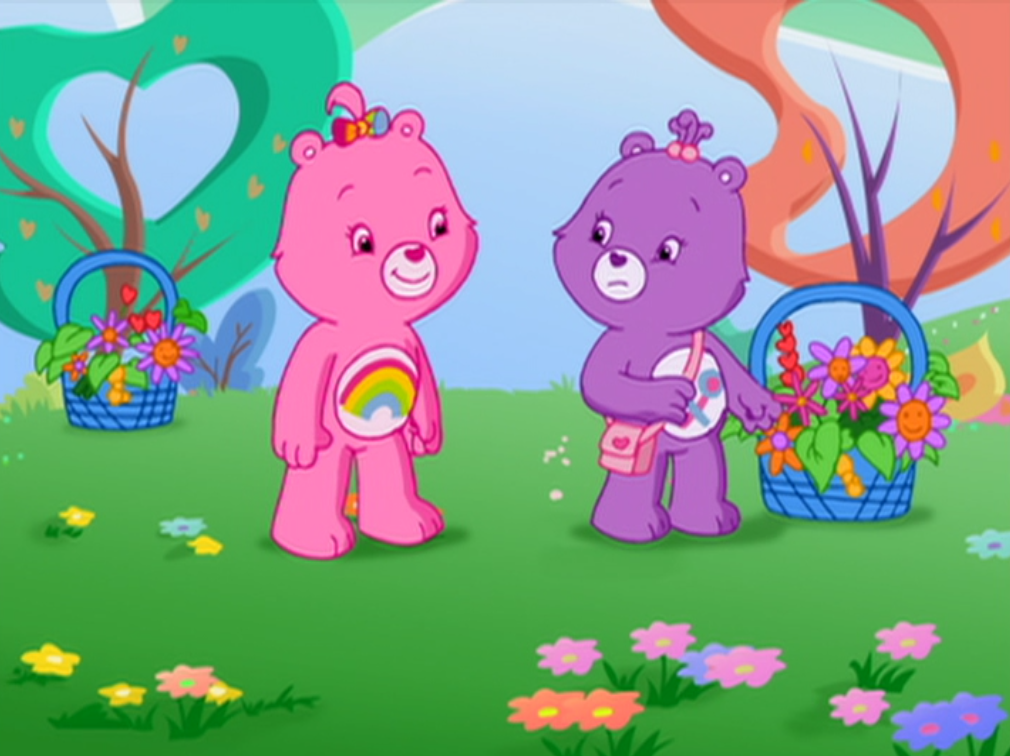 care bears adventures in care a lot cheer bear pink