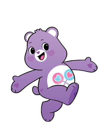 light purple care bear