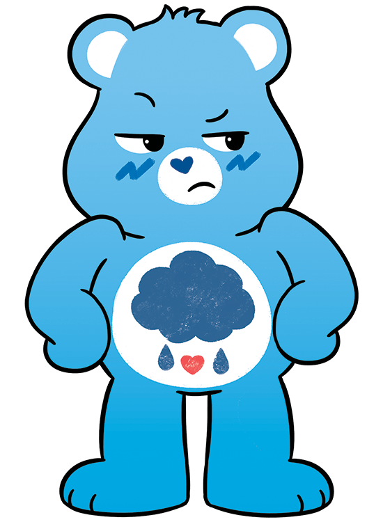 grumpy bear care bear