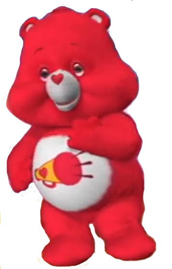 red care bear