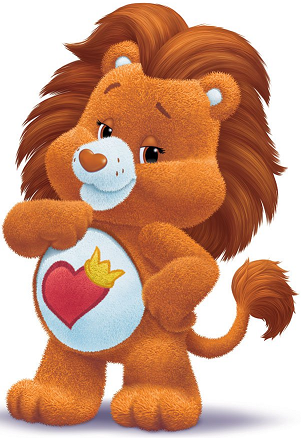 lion brave heart bear braveheart care bears cousins carebears fandom wiki cousin cartoon coloring caring kingdom orange characters wikia series