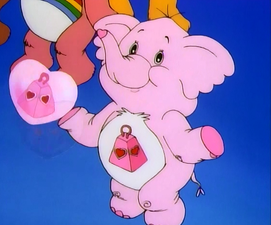 pink elephant care bear