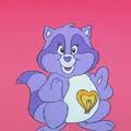Bright heart racoon