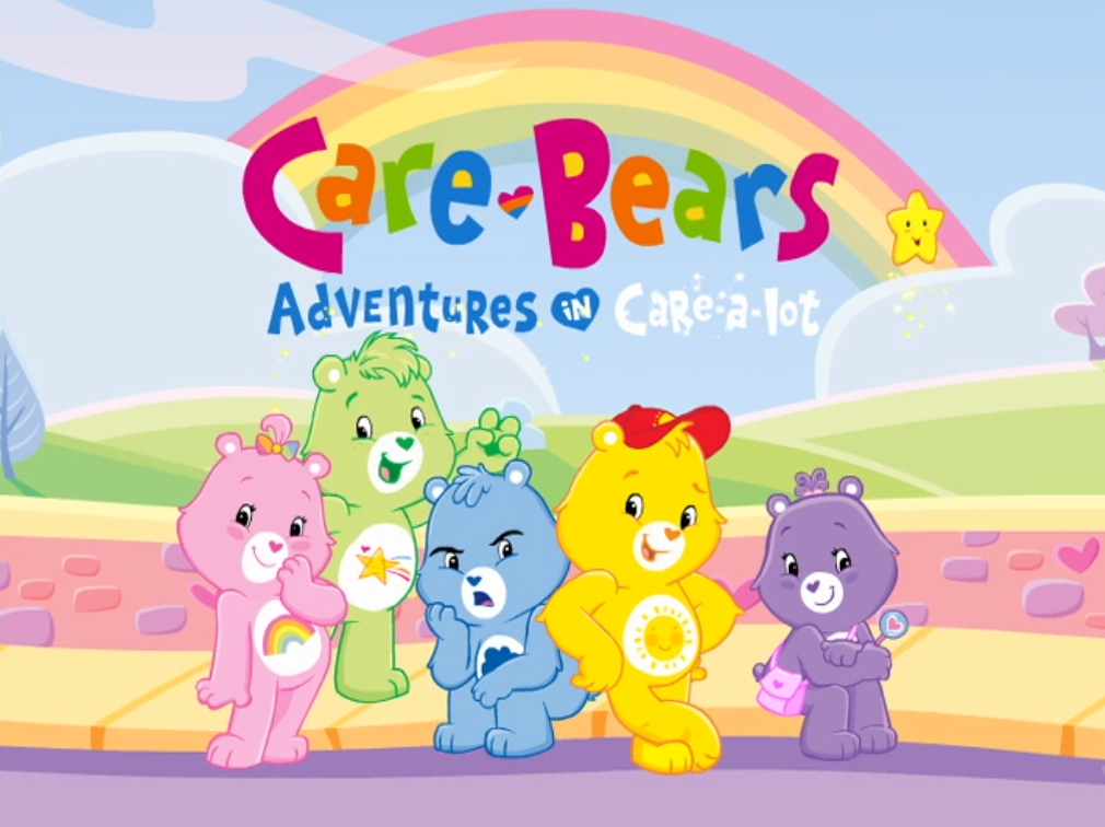 care bears adventures in care a lot cheer bear pink