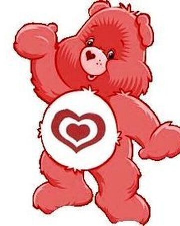 red care bear