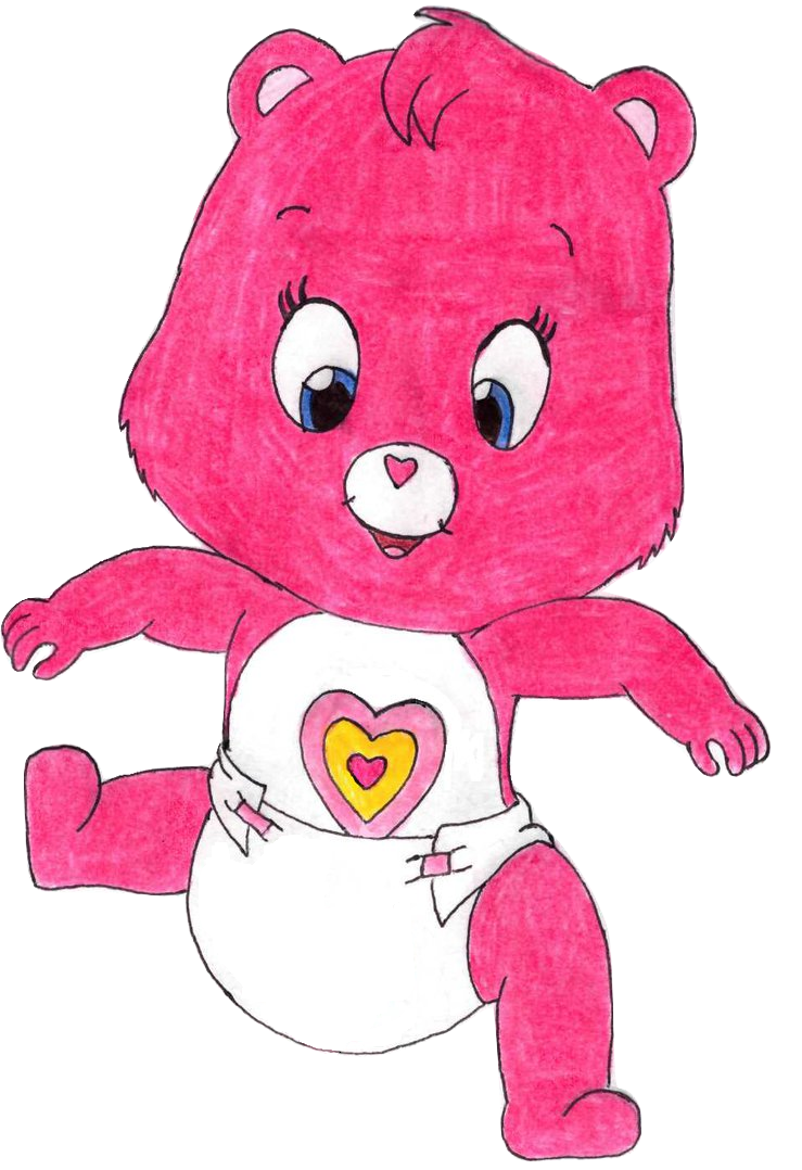 care bear with heart planet