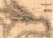Map of the Caribbean