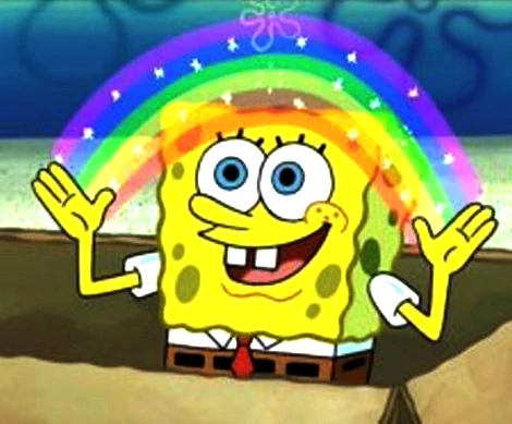 Imagen - Bob Esponja y un Arcoiris.jpg | Wiki Bob Esponja | FANDOM ...