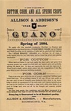 Guano advertisement 1884