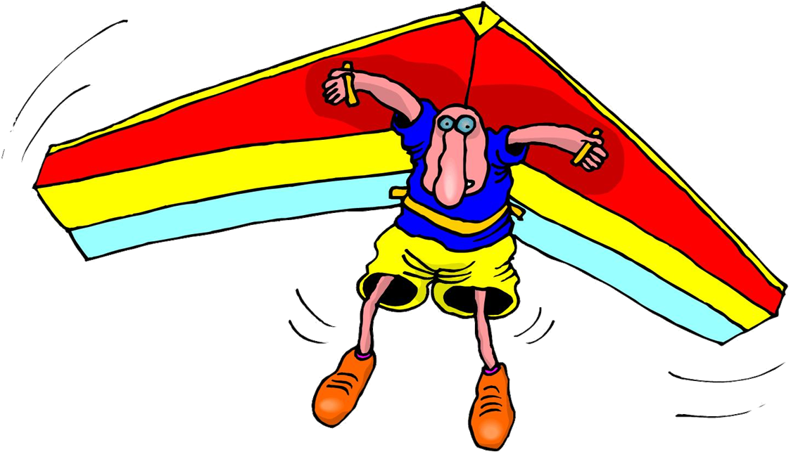 action man hang glider