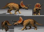 carnivores dinosaur hunter triceratops