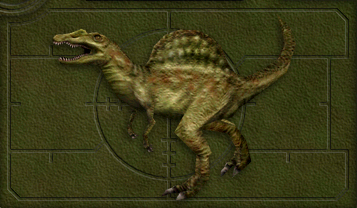 carnivore dinosaur with two horns