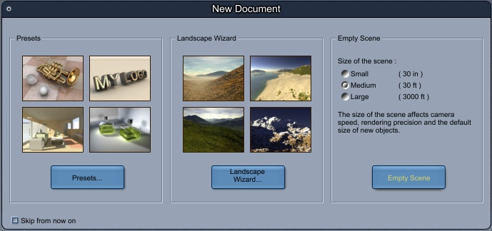New Document Window