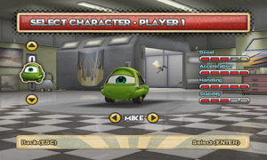 lightning mcqueen and mike wazowski