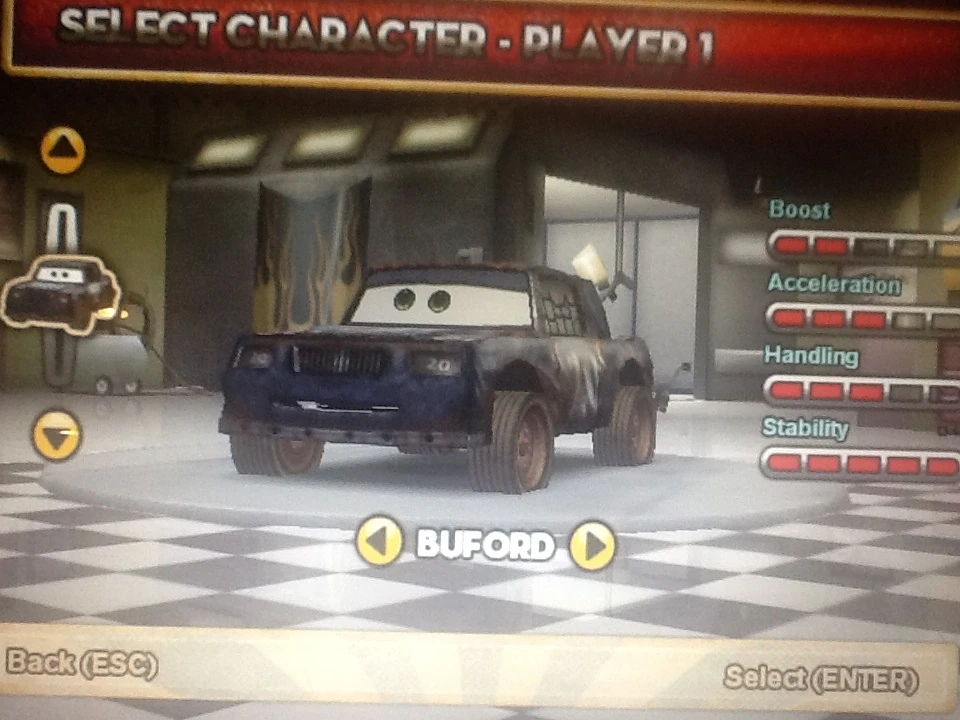 Image Buford.jpg Cars Video Games Wiki FANDOM powered by Wikia