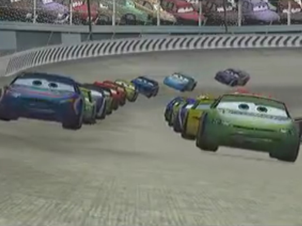 cars the video game piston cup race