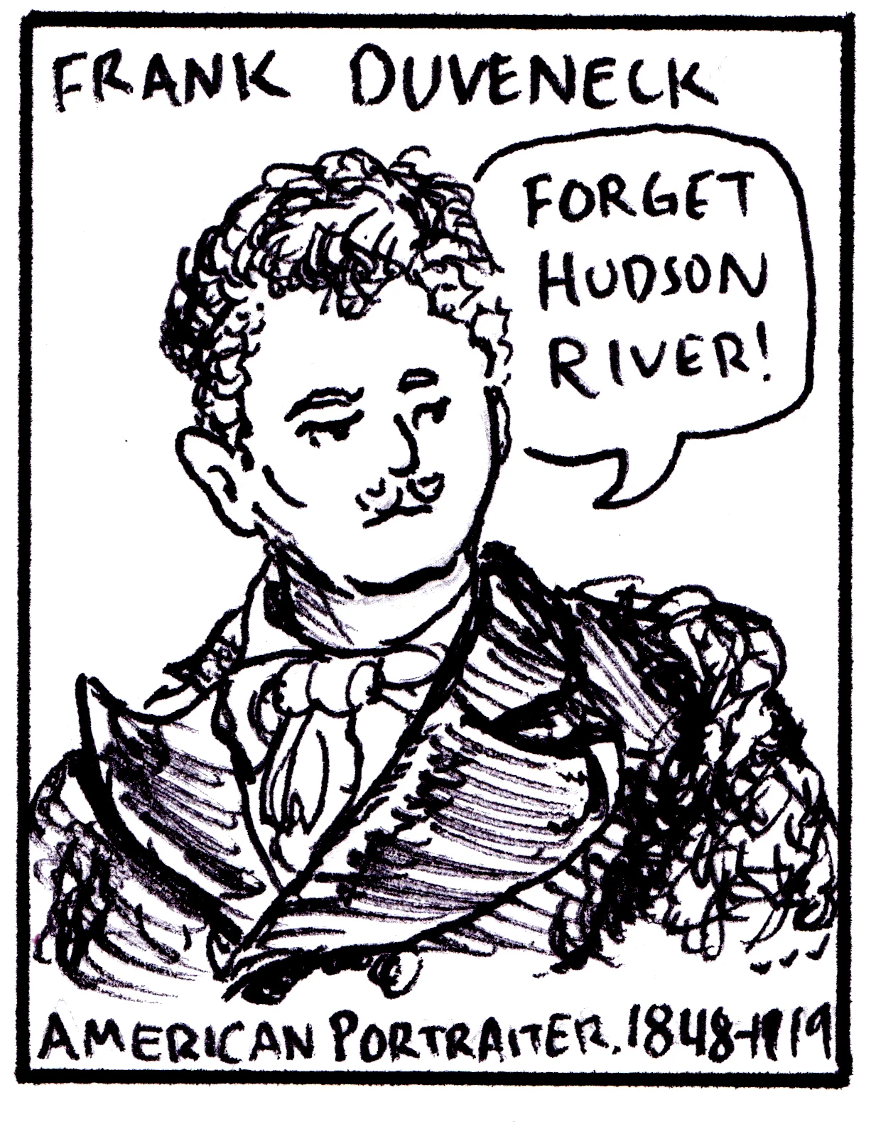 Image Frank duveneck.jpg Cartoon Art History Wikia FANDOM powered