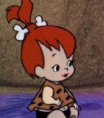 pictures of pebbles from the flintstones