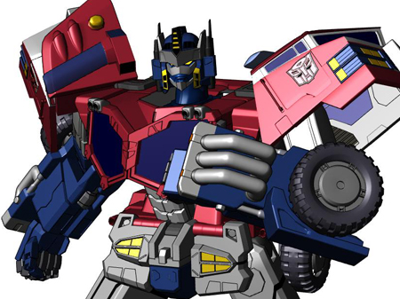 transformers cybertron optimus prime