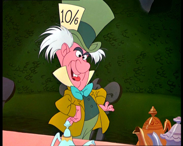 mad hatter alice in wonderland cartoon mad hatter alice in wonderland cartoon