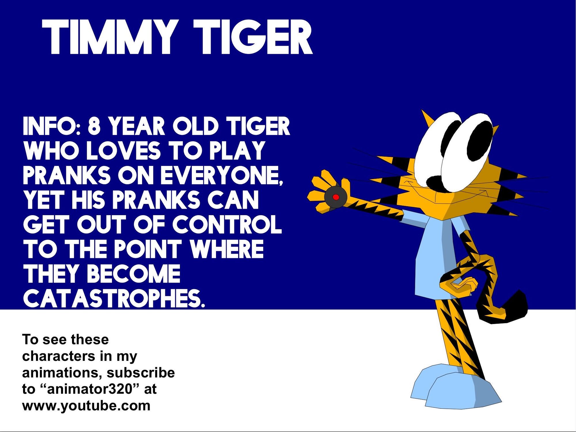 Timmy Tiger | CartoonMania320 Wiki | Fandom
