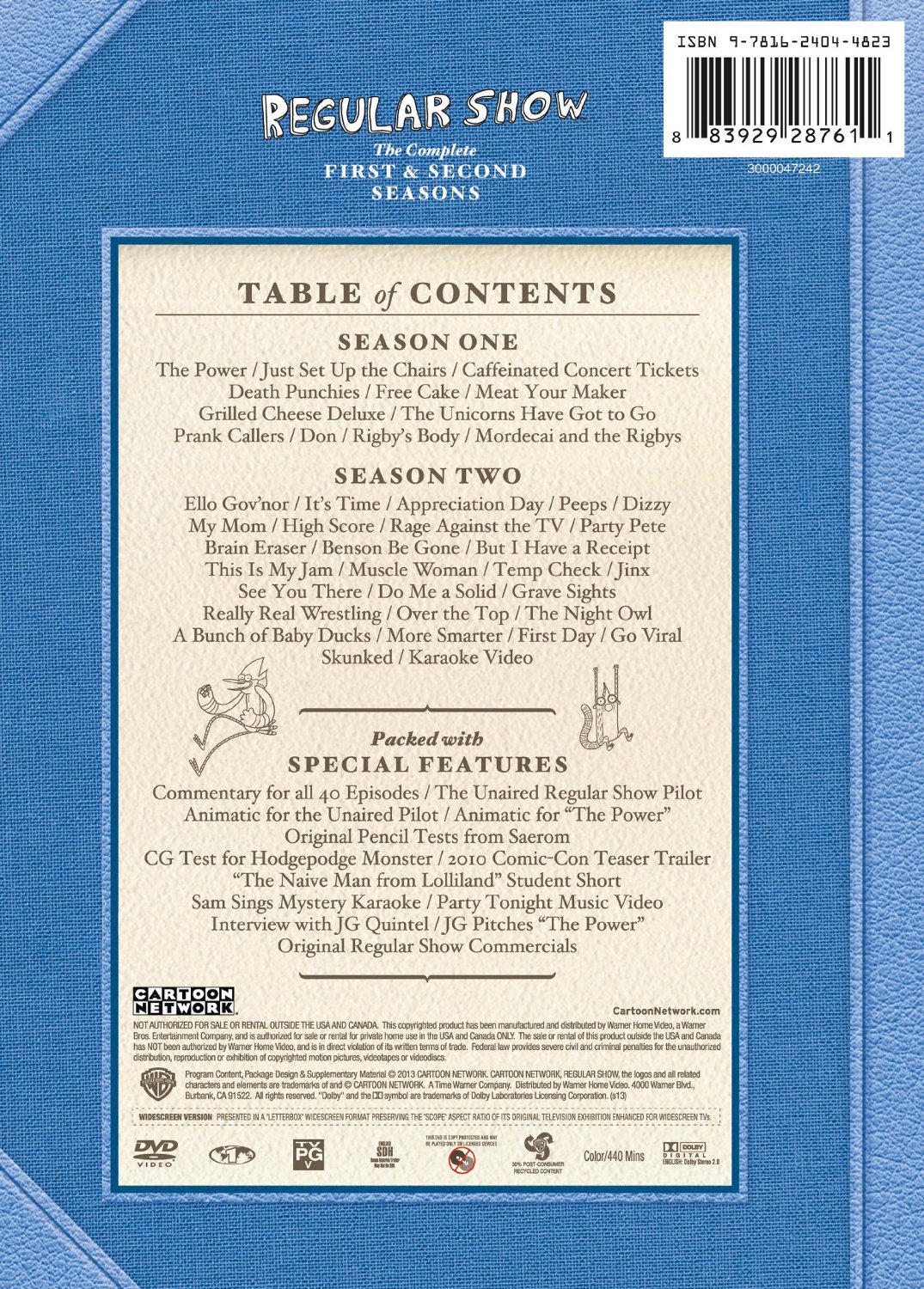 Regular Show The Complete First and Second Seasons The Cartoon Network Wiki Fandom
