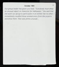 Group leader note