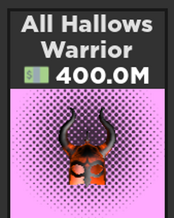 All Hallows Warrior Case Clicker Roblox Wiki Fandom