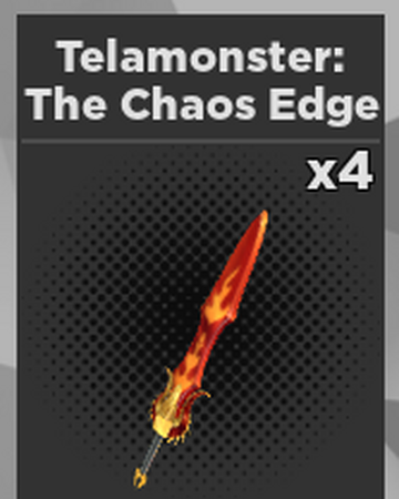 Telamonster The Chaos Edge Case Clicker Roblox Wiki Fandom - telamonster roblox