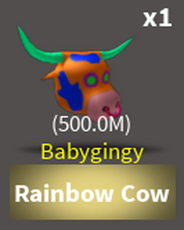 Rainbow Cow Case Clicker Roblox Wiki Fandom - cow model roblox
