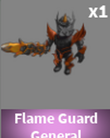 Flame Guard General Case Clicker Roblox Wiki Fandom - flame guard general roblox