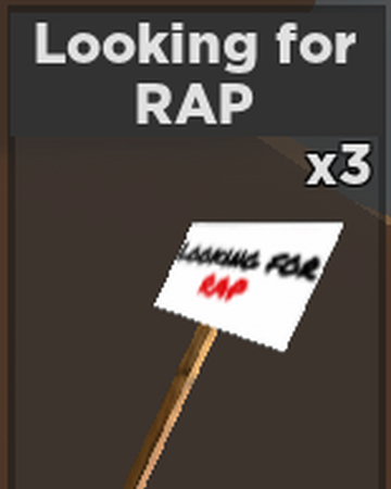 In Roblox What Is Rap