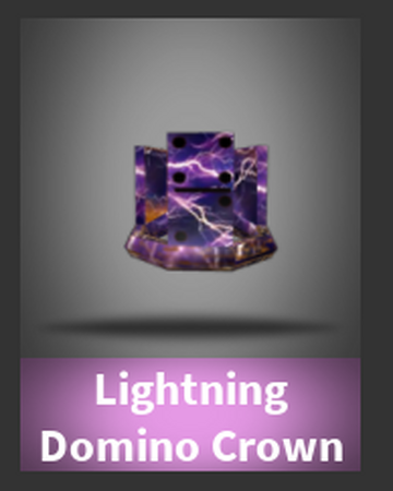 Lightning Domino Crown Case Clicker Roblox Wiki Fandom - lightning staff codes in roblox