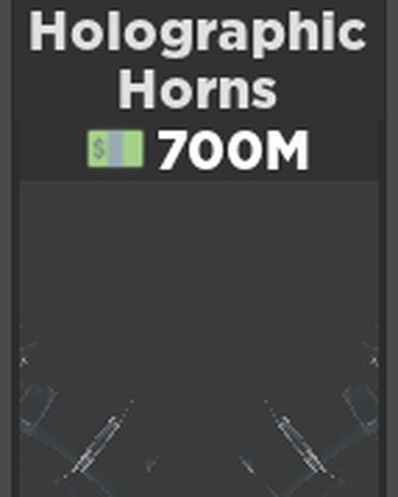 Holographic Horns Case Clicker Roblox Wiki Fandom