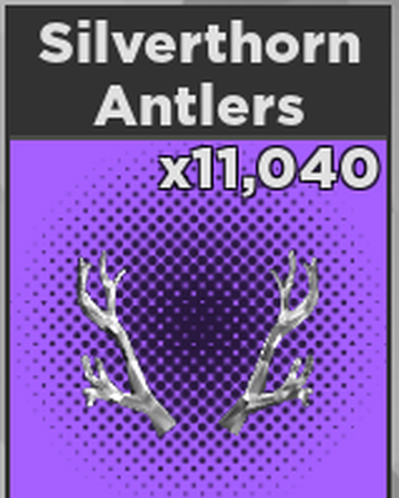 How To Get Silverthorn Antlers Roblox