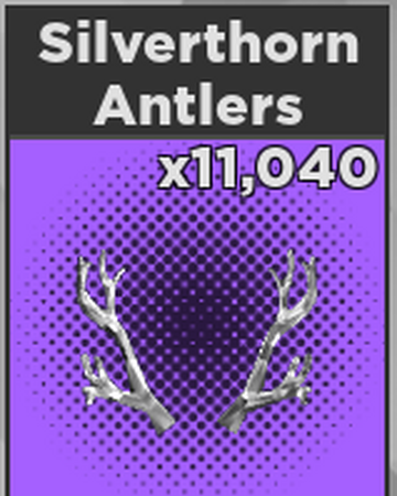 How To Get The Silverthorn Antlers On Roblox 2020