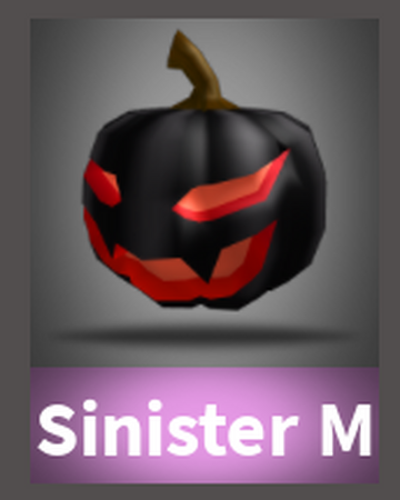 Sinister M Case Clicker Roblox Wiki Fandom - sinister pumpkin series roblox wikia fandom