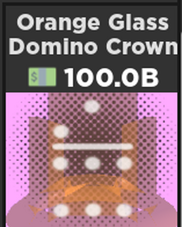 Orange Glass Domino Crown Case Clicker Roblox Wiki Fandom - case clicker roblox roblox