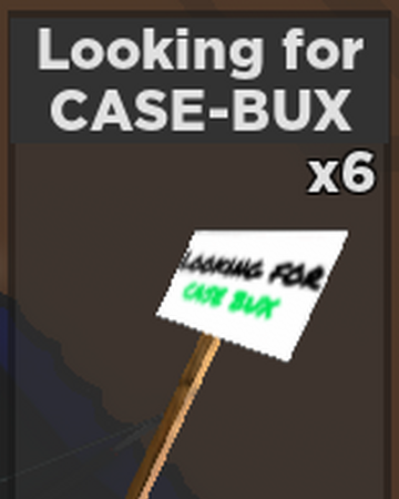 Looking For Case Bux Case Clicker Roblox Wiki Fandom