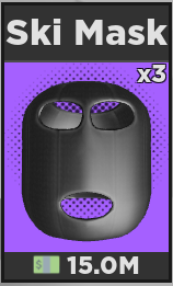 Black Ski Mask Roblox