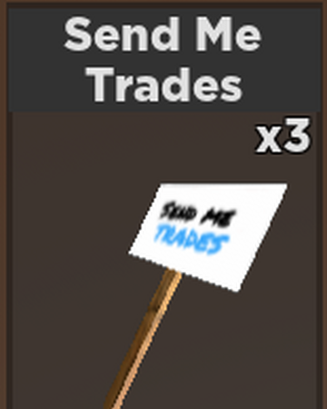 Roblox How To Send Trades