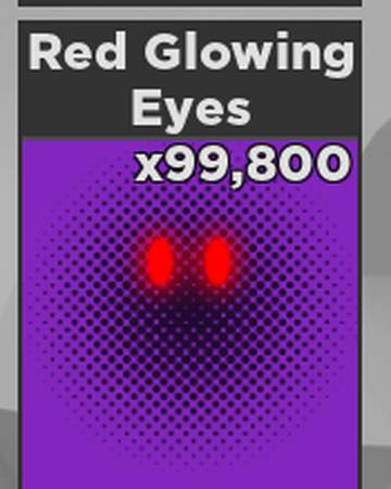 Roblox Red Eyes