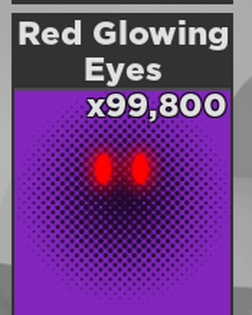 Red Glowing Eyes Case Clicker Roblox Wiki Fandom - yum roblox wiki