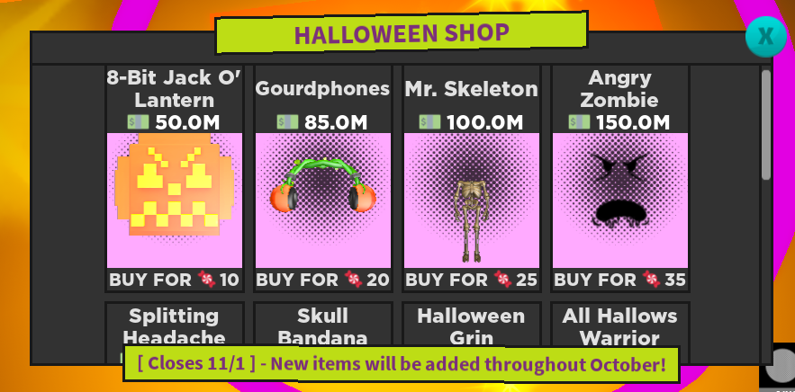 Roblox Halloween Dominus