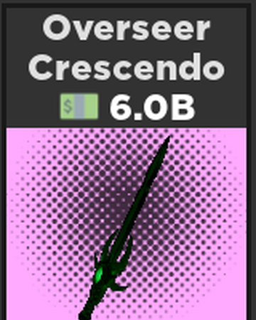 Overseer Crescendo Case Clicker Roblox Wiki Fandom - 2019 2 case clicker codes working on 2019 roblox