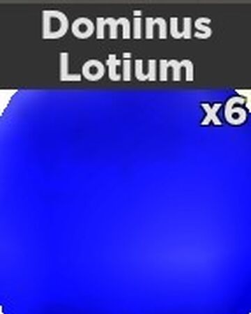 Roblox Dominus Number